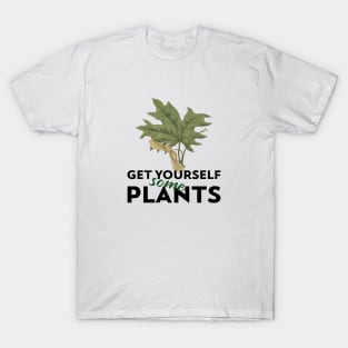 Plants Leaf Garden Leaves Design T-Shirt